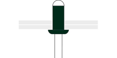 Trhací nýt AL/ST 4x8 /6009