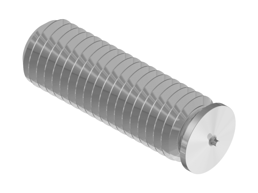 Přivařovací svorník PT M3x8 Al