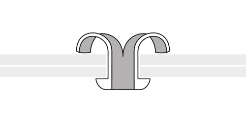 Trhací nýt Al/St 4,8x16 rozštěpný