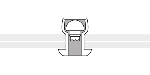 Trhací nýt Al/St 2,4x4