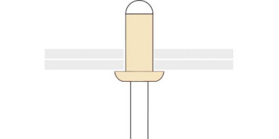 Trhací nýt SARIV AL/ST 4.8x8 /1015